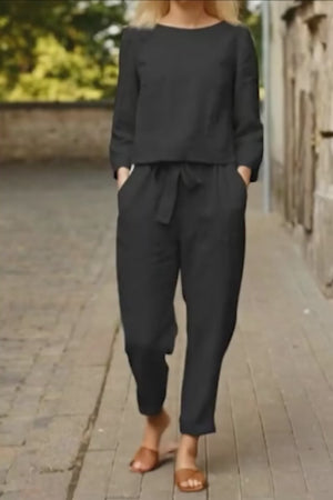 Cotton-Linen Monochrome Capsule - Halloween Collection