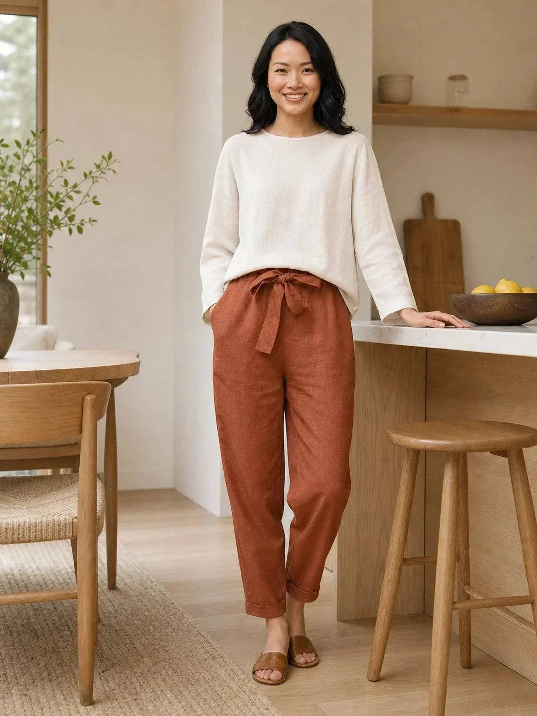 Retro monochrome style bottom design with abstract shapes and lines
