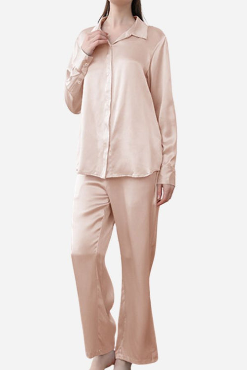 Classic Mulberry Silk Sleepwear Set