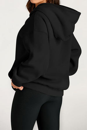 Oversized Fleece-Lined Hoodie