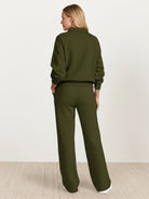 Wrinkle-free breathable two-piece polo set with structured, comfortable fit and functional pockets