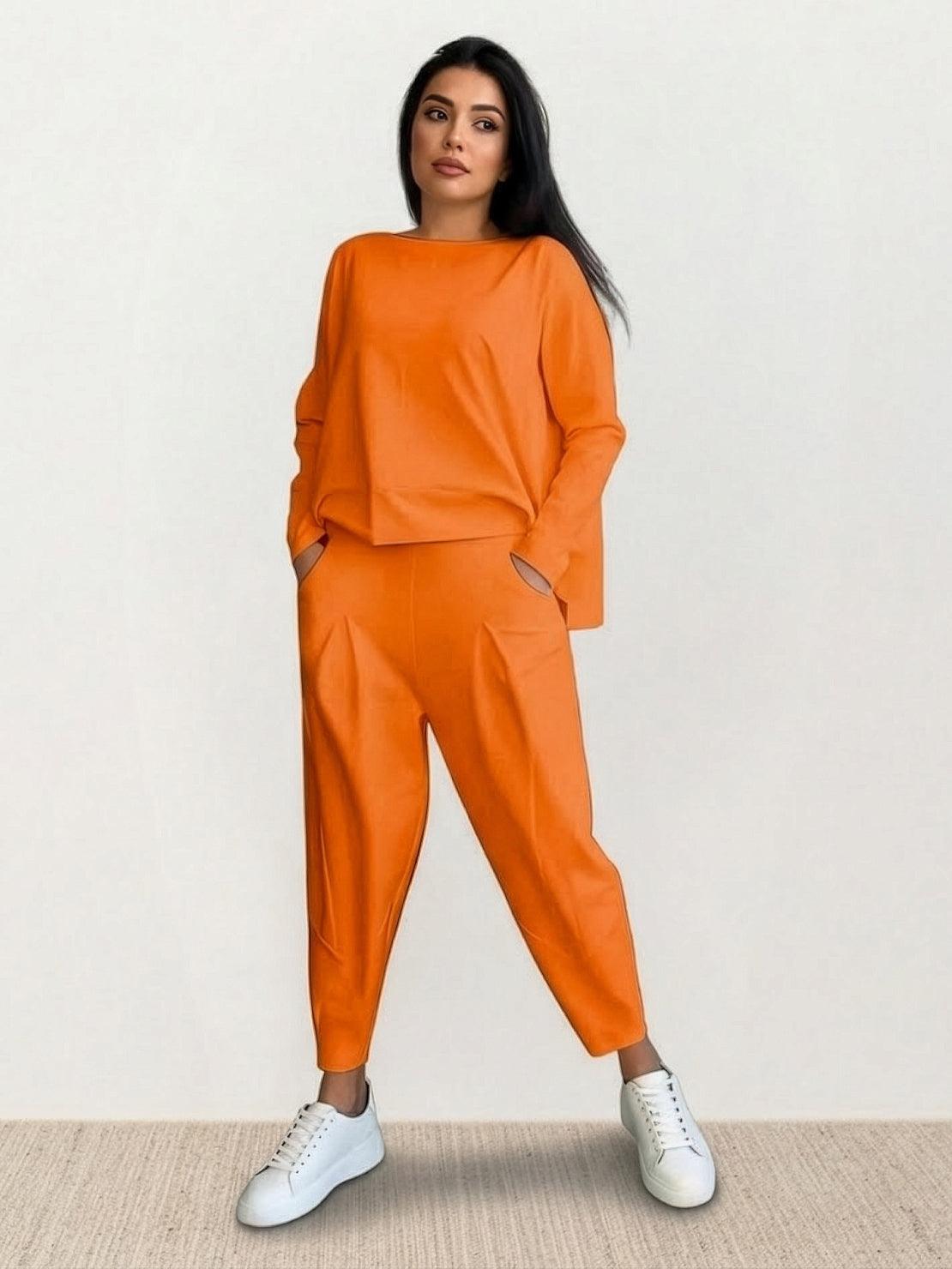 All-Day Comfort 2-Piece Outfit Set in lightweight breathable fabric for versatile everyday wear