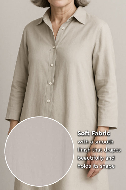 Refined Comfort Coordinated Wide-Leg Two-Piece