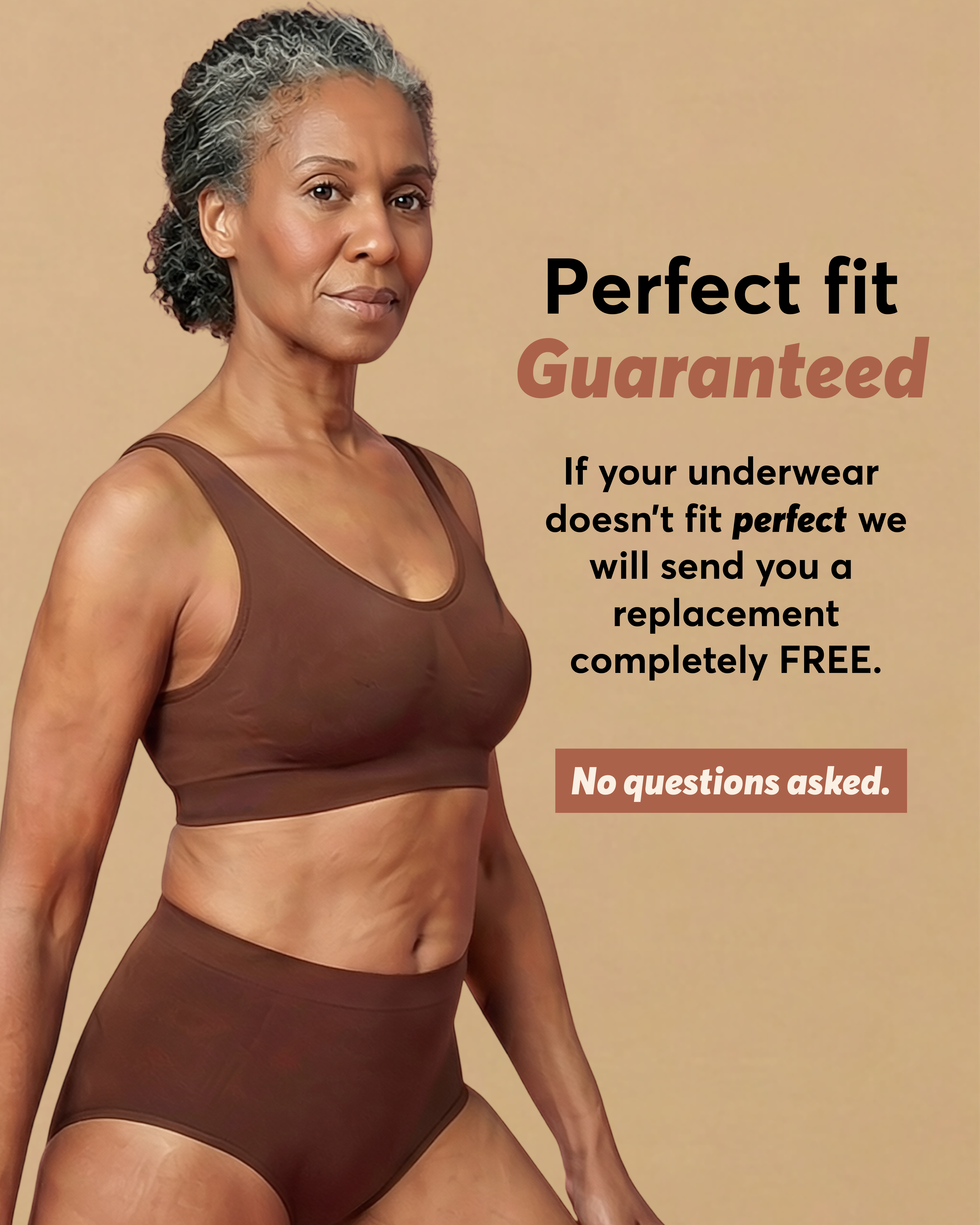 Still Her Motion™ ActiveFlex Performance leakproof underwear 5-pack with nylon-spandex stretch and cotton-lined gusset